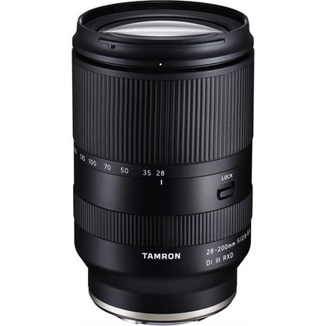 The new Tamron 28-200mm F2.8-5.6 for Sony FE will be available from end of June.