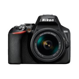 Nikon D3500 DSLR Digital camera with 18-55mm lens AF-P DX Black thumbnail