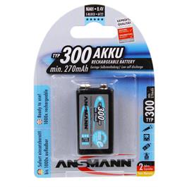 Ansmann MAXe 9V 250mAh Rechargeable Battery thumbnail