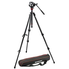 Manfrotto 500 Fluid Head with 755 Carbon Fibre Tripod thumbnail
