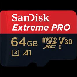 Sandisk 64GB Extreme Pro Micro SD 170MB thumbnail