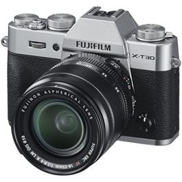 Fujifilm X-T30 Mirrorless Camera With XF 18-55mm Lens Kit - Silver thumbnail