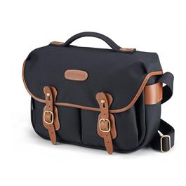 Billingham Hadley Pro Original Shoulder Bag - Black Canvas/Tan thumbnail