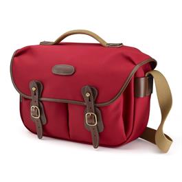 Billingham Hadley Pro Shoulder Bag - Burgundy Canvas/Chocolate thumbnail
