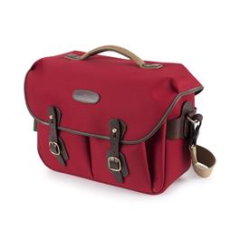 Billingham Hadley One Shoulder Bag - Burgundy Canvas/Chocolate thumbnail