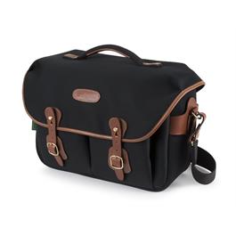 Billingham Hadley One Shoulder Bag - Black Canvas/Tan thumbnail