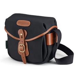 Billingham Hadley Digital Shoulder Bag - Black Canvas/Tan thumbnail