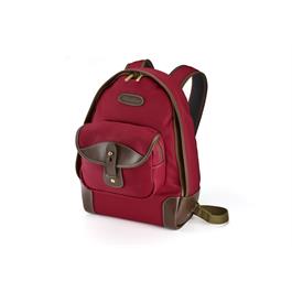 Billingham 35 Rucksack - Burgundy Canvas/Chocolate thumbnail