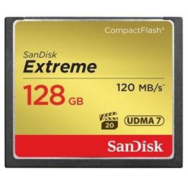 Sandisk 128GB Extreme Compact Flash 120MB/s UDMA 8 thumbnail