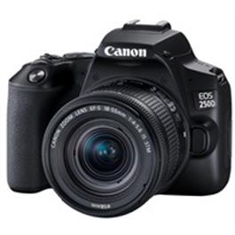 Canon EOS 250D Body With EF-S 18-55mm f/4-5.6 IS STM Lens Kit - Black thumbnail