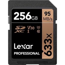 Lexar 256GB SD UHS-I 633x Pro 95MB/s thumbnail