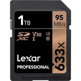 Lexar 1TB UHS-I U3 SDXC 95MB/s 633x Pro thumbnail