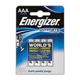 Energizer Ultimate Lithium AAA (4 pack) Batteries thumbnail