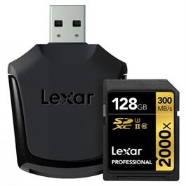 Lexar 128GB Professional 2000x SDXC thumbnail