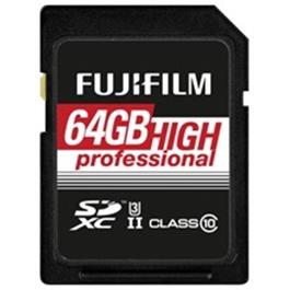 Fujifilm 64GB SDHC UHS II 180/285 thumbnail