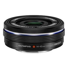 Olympus M.Zuiko Digital ED 14-42mm f/3.5-5.6 EZ Zoom Lens - Black thumbnail