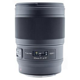 Tokina Opera 50mm F1.4 FF Lens -Canon/EF thumbnail