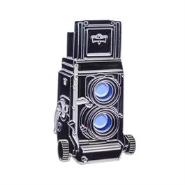 Official Exclusive Mamiya C330 Twin Lens Reflex Camera Pin Badge thumbnail