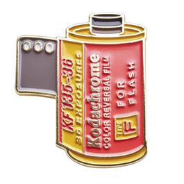 Official Exclusive Kodachrome Type F for Flash 35mm Film Cannister Pin Badge thumbnail