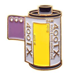 Official Exclusive Kodak Tri-X 400 35mm Film Cannister Pin Badge thumbnail