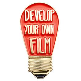 Official Exclusive Darkroom Red Bulb Screw Thread Pin Badge thumbnail