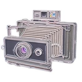 Official Exclusive Polaroid 100 Land Camera (Large Format) Pin Badge thumbnail