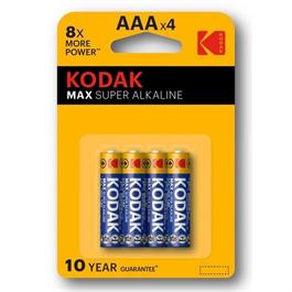 Kodak Max AAA Alkaline Batteries (4 Pack) thumbnail