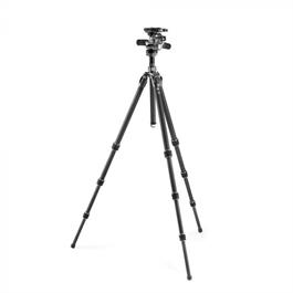 Gitzo Mountaineer Series 2 4-Section Carbon Fibre Tripod and 3-Way Head Kit thumbnail
