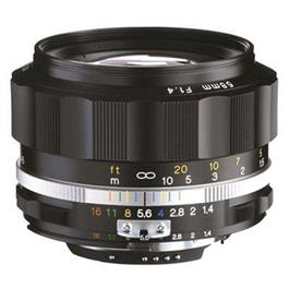 Voigtlander 58mm f1.4 Nikon Fit Ultron Lens - Black thumbnail