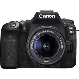 Canon EOS 90D DSLR Camera With 18-55mm IS STM Zoom Lens Kit thumbnail