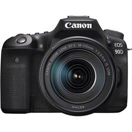 Canon EOS 90D DSLR Camera With 18-135mm IS USM Zoom Lens Kit thumbnail