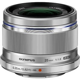 Olympus M.Zuiko Digital 25mm f/1.8 Lens - Silver thumbnail