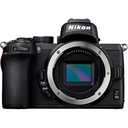 Nikon Z 50 Mirrorless Camera Body With FTZ Adapter thumbnail