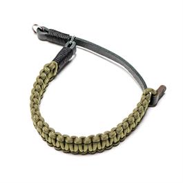 Leica Paracord Handstrap Black/Olive by COOPH thumbnail