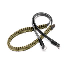 Leica Paracord Strap 100cm Black/Olive by COOPH thumbnail