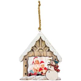 Swains Hanging Snowman Grotto 7.5x5cm thumbnail
