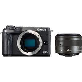 Canon EOS M6 + 15-45mm - Black - Ex Demo thumbnail