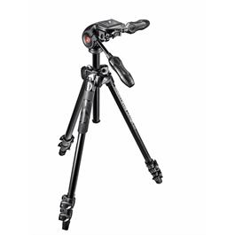 Manfrotto 290 Light Aluminium Tripod and 3-Way Head Kit thumbnail
