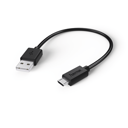 Hama Micro-USB 0.2m Black thumbnail