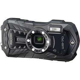 Ricoh WG-70 Waterproof Rugged Camera Black thumbnail