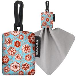 Spudz 6 x 6 Ultra Lens Cloth Red Daisy thumbnail