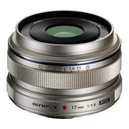 Olympus M.Zuiko Digital 17mm f/1.8 Lens - Silver thumbnail