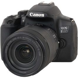 Canon EOS 850D DSLR Camera With 18-135mm Lens Kit thumbnail