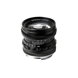 Voigtlander 50mm f/1.5 Nokton Vintage Line Black Lens - VM Mount thumbnail