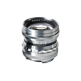 Voigtlander 50mm f/1.5 Nokton Vintage Line Silver Lens - VM Mount thumbnail