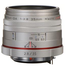 Pentax 35mm f/2.8 HD DA Macro Limited Lens Silver thumbnail
