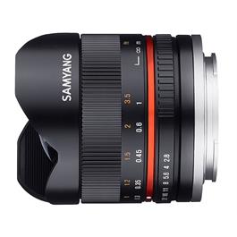 Samyang 8mm f/2.8 Fisheye II Black Lens- Sony E Mount thumbnail
