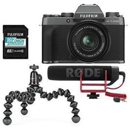 Fujifilm X-T200 + 15-45mm Vlogger kit Dark Silver thumbnail