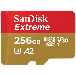Sandisk 256GB Extreme Micro SDHC 160MB/s thumbnail