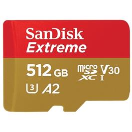 Sandisk 512GB Extreme Micro SDHC 160MB/s thumbnail